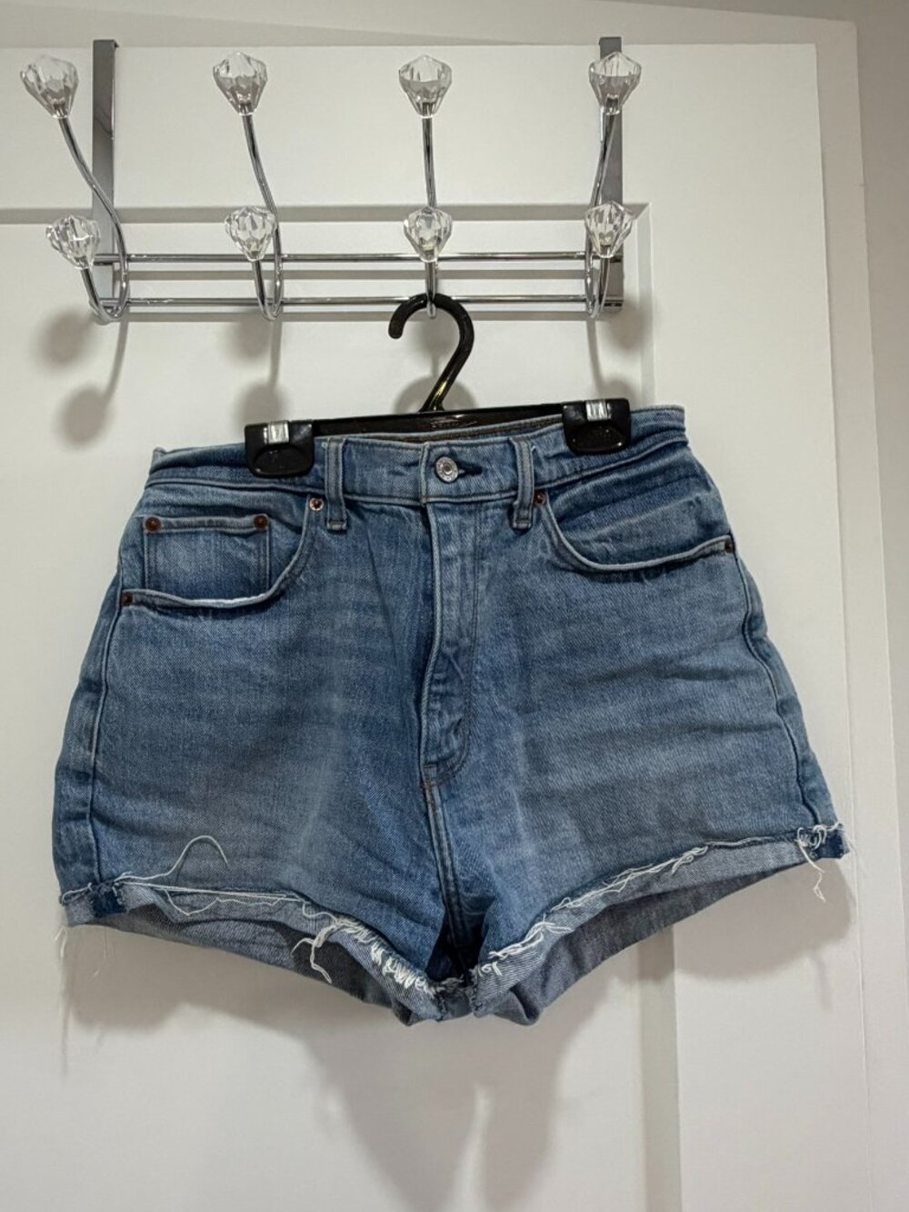 Curve Love High Rise Mom Shorts